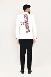 Black Coat with Shirt ,Pant & Bow
